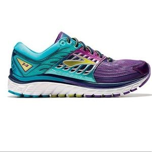 Brooks Glycerin running shoes sz 6 purple / Turquoise